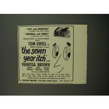 1953 The Seven Year Itch Play Advertisement - Gay and Inventive