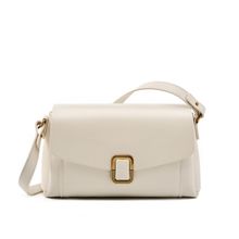 Genuine Leather Women Tote Bag White