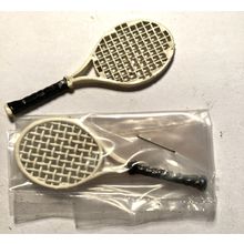 Dollhouse Minatures - Tennis Rackets (2)