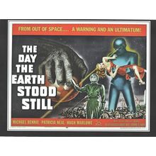 THE DAY THE EARTH STOOD STILL Michael Rennie FILM "POSTER" PICTURE ~ POST FREE
