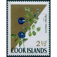 Cook Islands 1967 2½c Clitoria ternatea SG230A MNH