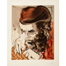Salvador Dalí Aliyah 1968 picture 3 Poster Canvas Movie Film Print A0 A1 A2 A3 A