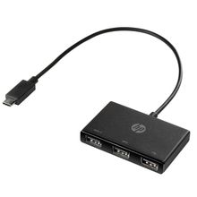HP USB Splitter Hub Type-C to 3 Ports USB-A 915049-001 Z6A00AA