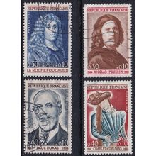 France 1965 SG 1667-70 Used - Red Cross Semi-postal (D-458 (18))