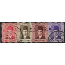 1937 4 different values - fine used (o)