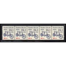 2266 24.1c Tandem Bicycle Very Fine MNH Dry Gum PNC 1/5 X1330