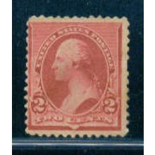 220 2c George Washington Barely Clears MNG M02297