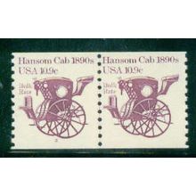 1904 10.9c Hansom Cab Very Fine MNH Dry Gum CNP Left 2 W0092