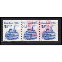 Used 2466 32c Ferryboat Very Fine PNC 3/3 PA2960