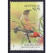 Australia 2009 Australian Songbirds - Scarlet Honeyeater $2.75 Used