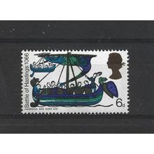 GB.SG711p 6d Norman Ship.Phosphor Issue.Mounted Mint.Jul25