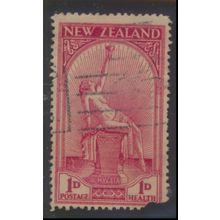 New Zealand Stamp Scott #B5, Used, Damaged Corner