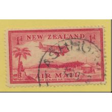 New Zealand Stamp Scott #C6, Used