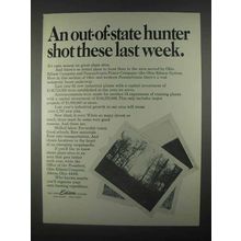 1967 Ohio Edison Company Ad - Out-of-State Hunter