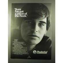 1971 Prudential Insurance Ad - Sure I've Got a Piece