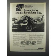 1974 Allstate Insurance Ad - Jonas Speaks Air Bags