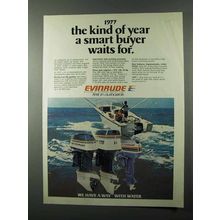 1976 Evinrude 175, 140, 25 Outboard Motors Ad