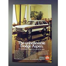 1976 Dodge Aspen Wagon Ad