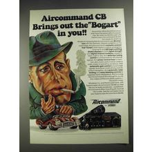 1977 Superscope Aircommand CB radio Ad - Brings Out The Bogart in You
