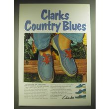 1974 Clarks Country Blues Shoes Advertisement