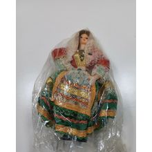 6 inch composite doll in Russian outfit