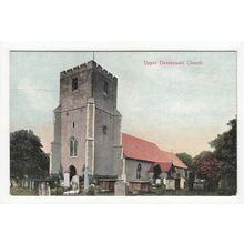 Upper Dovercourt Church Essex Postcard