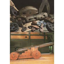 Mary Rose Ship Bronze Gun Rigging Elements 2x Postcard s
