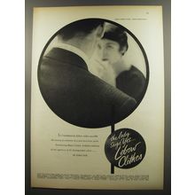 1953 Lebow Clothes Advertisement - photo by Stephen Colhoun - The lady says yes
