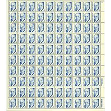 Paul Dudley White MD Sheet of 100 - 3 Cent Postage Stamps Scott 2170