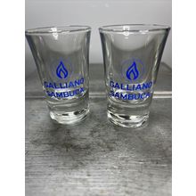 Galliano Sambuca Shot Glasses Collectable