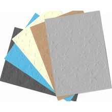 A6 Embossed Card. 10 Sheets. Stars. Cardmaking Scrapbooking Crafts