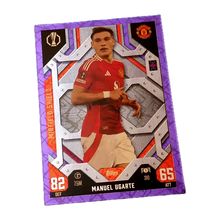 Purple Parallel Match Attax 2024/2025 Extra Topps 24/25 Ugarte 310 MAN UNITED
