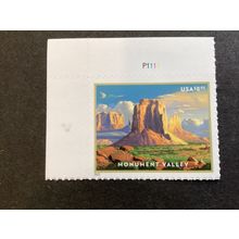 ICOLLECTZONE US 5666 UL Plate Number Monument Valley Priority Mail VF NH