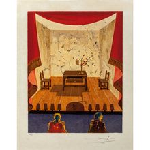 Salvador Dalí Three Plays by the Marquis de Sade 1969 Picture 18 Poster Canvas M
