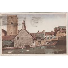 The Mill Pond Swanage Dorset Postcard (QDOR497)