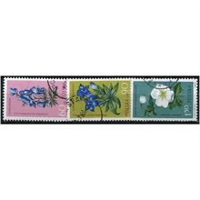 1962 3 different values - #349 cancelled