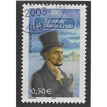 FRA 2003 50c 'LITERATURE -LE COMTE DE MONTE CARLO' FINE USED (EBID56-000)