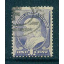 Used 212 1c Benjamin Franklin Average Plus M01535