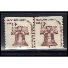 1618 13c Liberty Bell Barely Clears MNH CLP KA9241