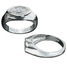Sterling Silver CZ Cubic Zirconia Marquise Mounted Ring