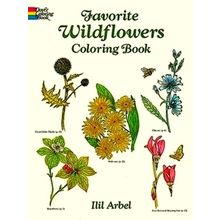 Favourite Wildflowers Colouring Book by Ilil Arbel