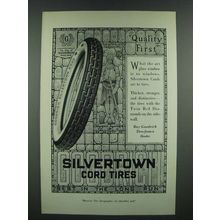 1919 Goodrich Silvertown Cord Tires Ad