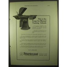 1922 Sturtevant Type H Forge Ad - This is The Forge