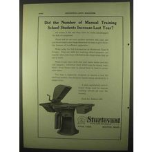 1922 Sturtevant Type H Forge Ad - Training School