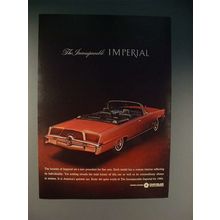 1964 Chrysler Imperial Convertible Car Ad!