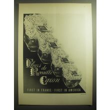 1959 Caron Fleurs de Rocaille Perfume Ad - First in France - First in America
