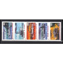 3091-3095 32c Riverboats Very Fine MNH L03158