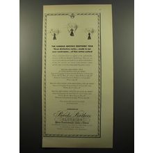 1950 Brooks Brothers Shirts Ad - The famous Brooks Brothers' Trio