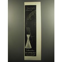 1952 D'Orsay Intoxication Perfume Advertisement - Someone lovely just passed by