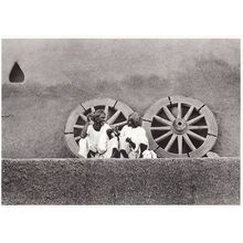 Nagda India Madhya Pradesh 1970s Transport Wheels Mural Postcard